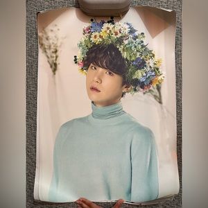Official BTS Love Yourself Tour 2018 Suga Yoongi Agust D Rolled Poster